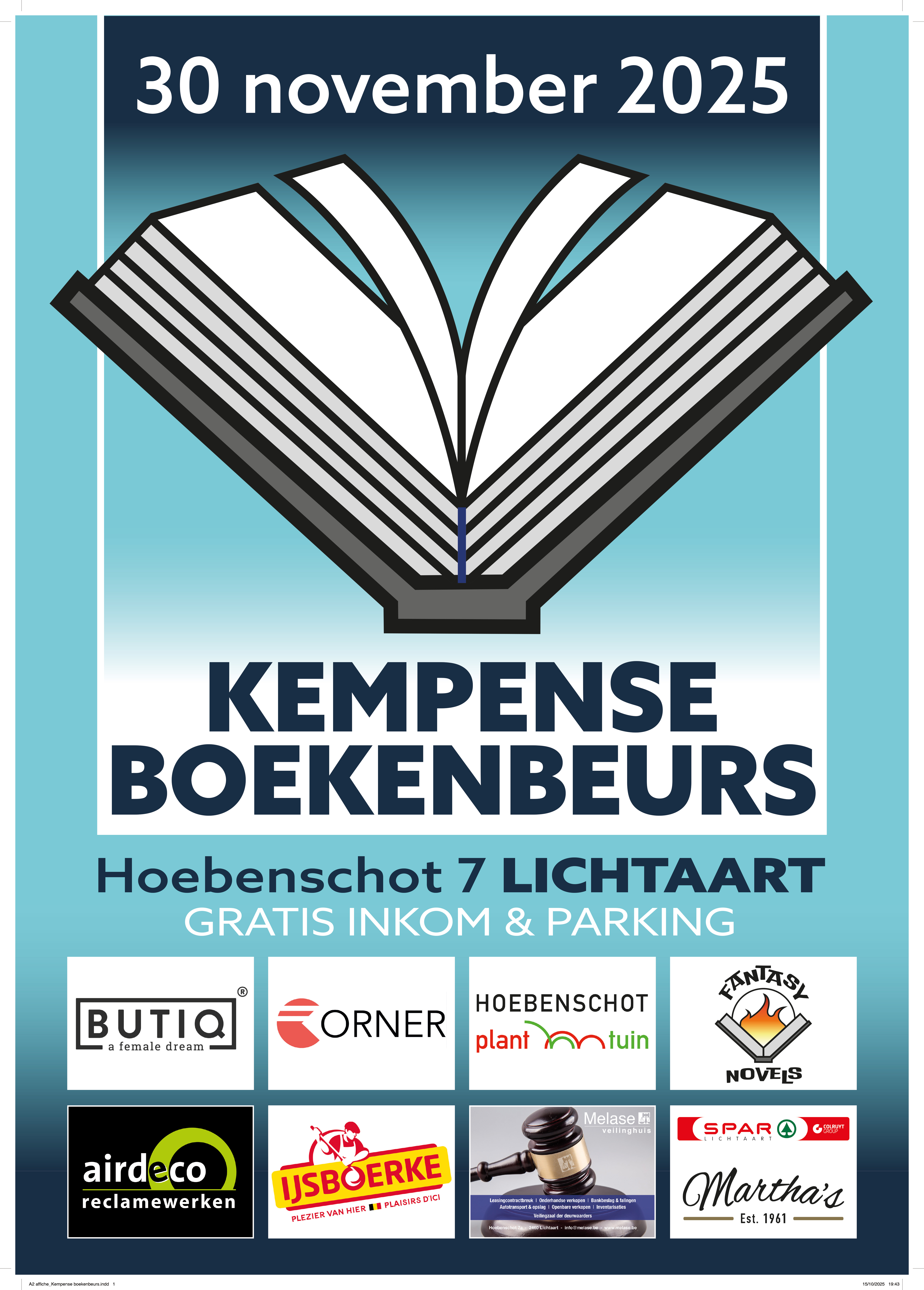 Kempense Boekenbeurs affiche